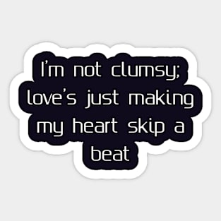 Funny valentines joke Sticker